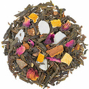 Grüner Tee Wintertee mit Fruchtstücken und Gewürzen, aromatisiert - 100g