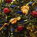 Grüner Tee Ewiges Leben mit Kräutern und Fruchtstücken - 500g